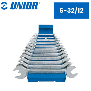 Set viljuškastih ključeva u metalnoj kutiji UNIOR 110 605528 6 - 32/12