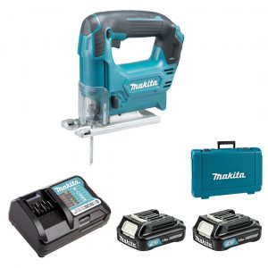 Aku ubodna pila Makita JV101DWYE 12V sa 2 baterije i punjačem u koferu