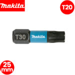 Torx bit za nasadne izvijače-šarafcigere Makita T20-25mm 2kom C-form - B-63672