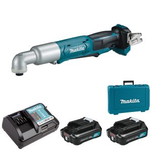 Aku ugaoni-kutni udarni odvijač - račna Makita TL064DWAE 12V 1/4" 60Nm sa 2 baterije i punjačem u koferu