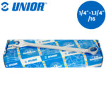 Set viljuškasto-okastih ključeva dugih UNIOR 120 619398 1/4"-1.1/4"/16