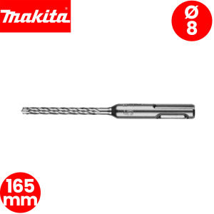 Burgija-borer Makita B-58104 Nemesis II 8x165mm SDS-Plus