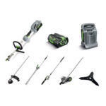 Aku višenamjenski-multifunkcijski trimer EGO MHSC2002E u setu sa nastavcima baterijom i punjačem