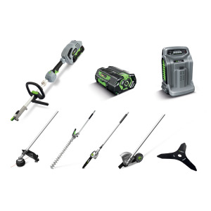 Aku višenamjenski-multifunkcijski trimer EGO MHSC2002E u setu sa nastavcima baterijom i punjačem