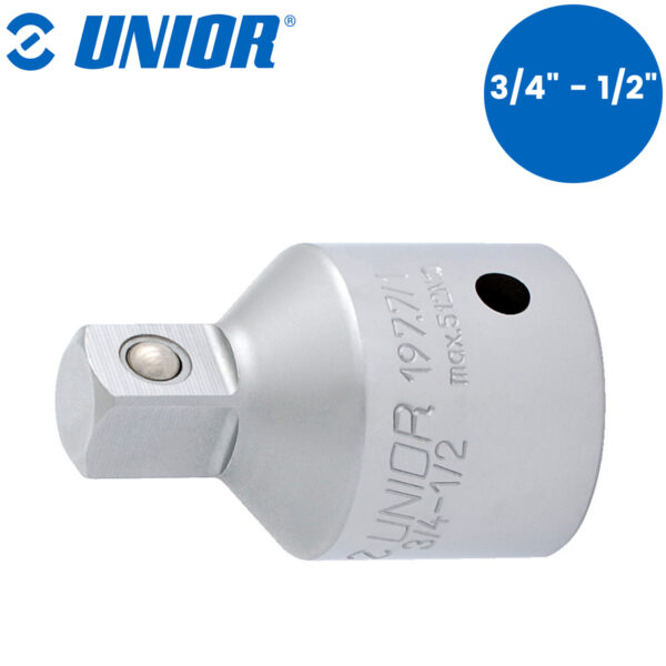 Adapter za nasadne ključeve 3/4" UNIOR 197 602741 1/2"