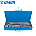 Set nasadnih 3/4" u metalnoj kutiji UNIOR 197 617119 7/8"-17/8"/14