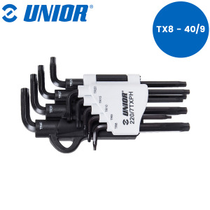 Set imbus ključeva s TX profilom UNIOR 220 613089 TX8-40/9