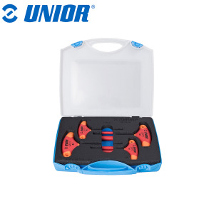 Set izoliranih imbus ključeva sa T-ručkom u plastičnoj kutiji UNIOR 220 621648