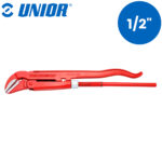Kliješta za cijevi kosa nazubljena UNIOR 481 601495 1/2"