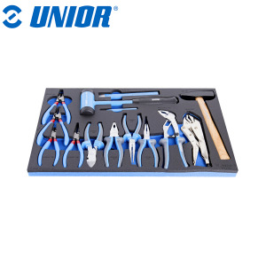 Set BI kliješta i čekića 14-dijelni u SOS ulošku UNIOR 964 621391