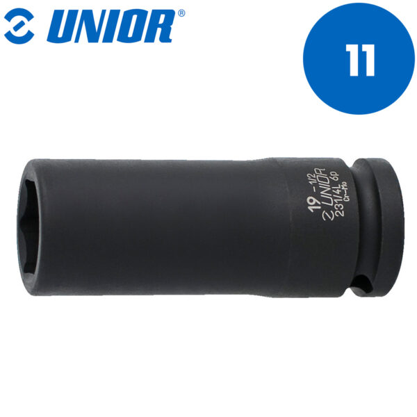 Nasadni ključ 1/2" Impact dugi UNIOR 231 607919 11mm