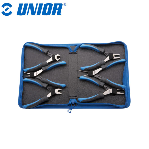 Set kliješta za elektroniku 6-dijelni u torbici UNIOR 403 620212