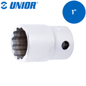 Nasadni ključ 1/2" 12-kutni za rad na visini UNIOR 190 626215 1"