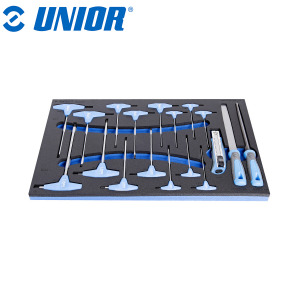 Set izvijača-šarafcigera 18-dijelni sa T ručkom u SOS ulošku UNIOR 964 621393