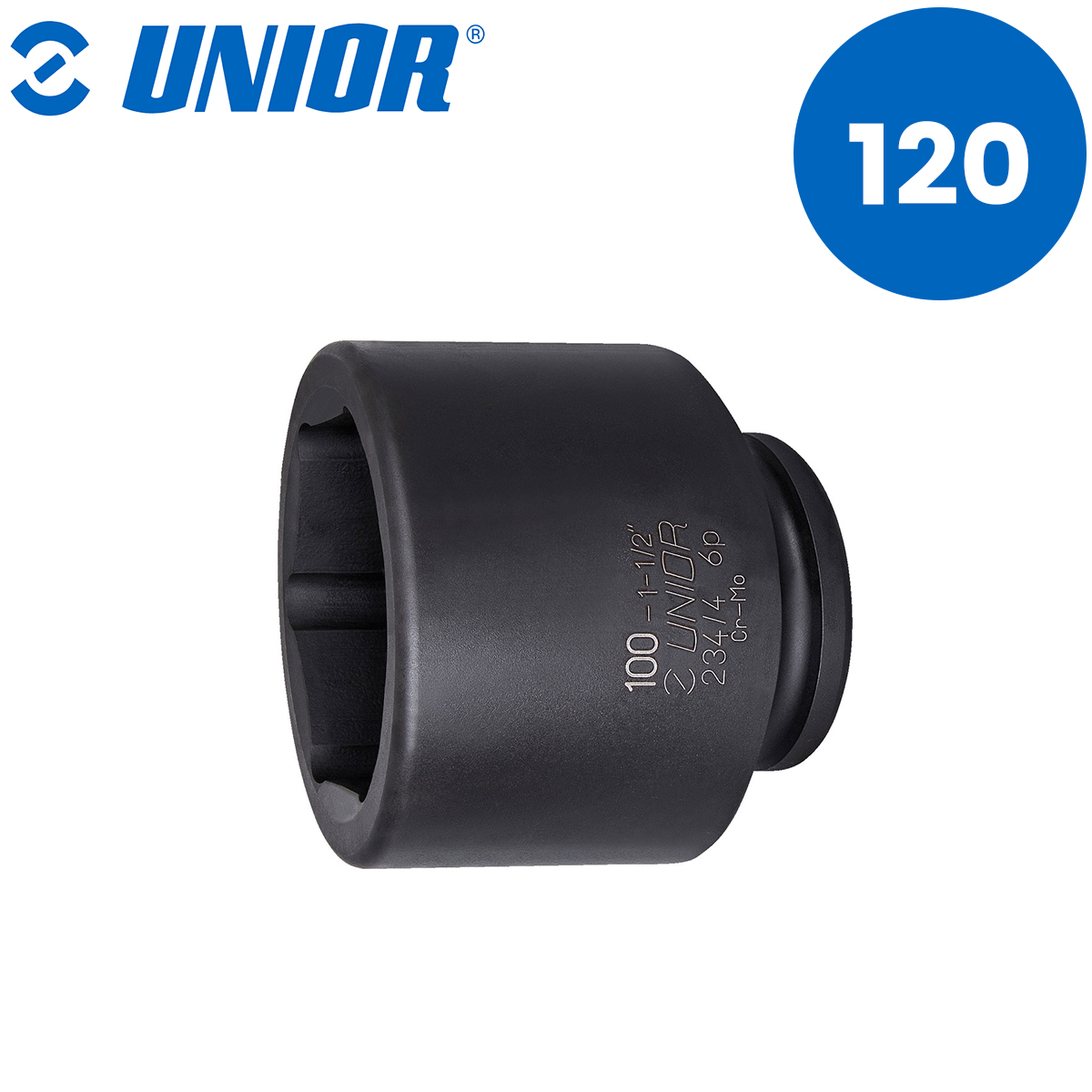 Ključ nasadni IMPACT 1.1/2" UNIOR 234 616799 120mm Nasadni ključ 1.1/2" Impact UNIOR 234 616799 120mm