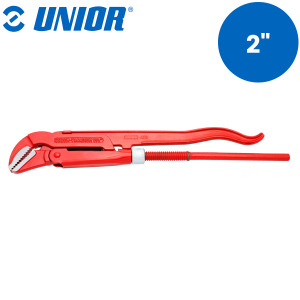 Kliješta za cijevi kosa nazubljena UNIOR 481 601498 2"