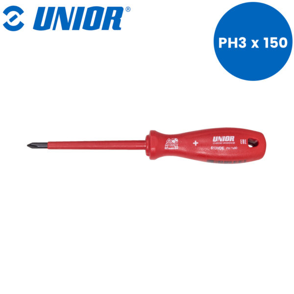 Križni izvijač - šarafciger PH izolirani UNIOR 613 PH3x150mm 616481