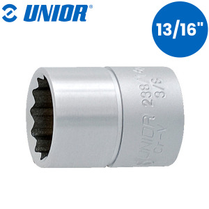 Nasadni ključ 3/8" 12-kutni UNIOR 238 616932 13/16"