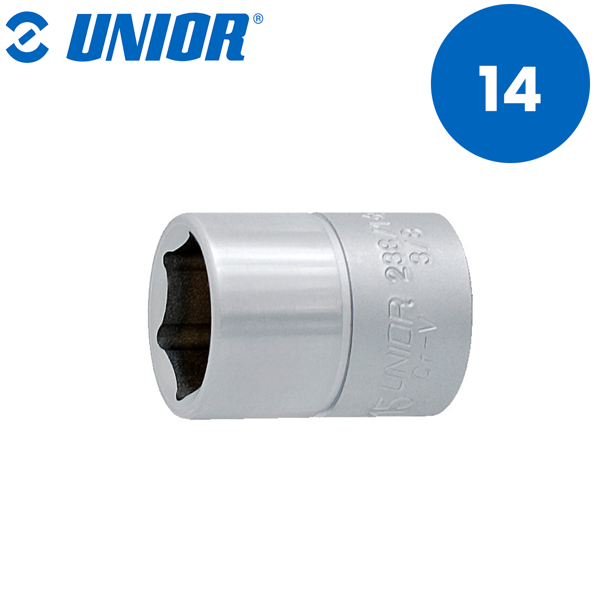 Ključ nasadni, prihvat 3/8" UNIOR 238 605330 14mm Nasadni ključ 3/8" UNIOR 238 605330 14mm