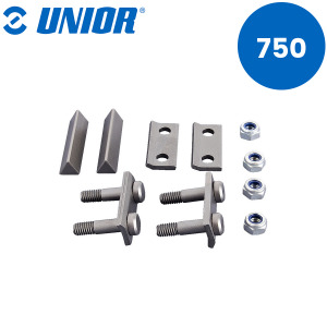 Rezervni noževi za škare-makaze za betonsko željezo sa izmjenjivim trokutastim noževima UNIOR 596 615260 750mm