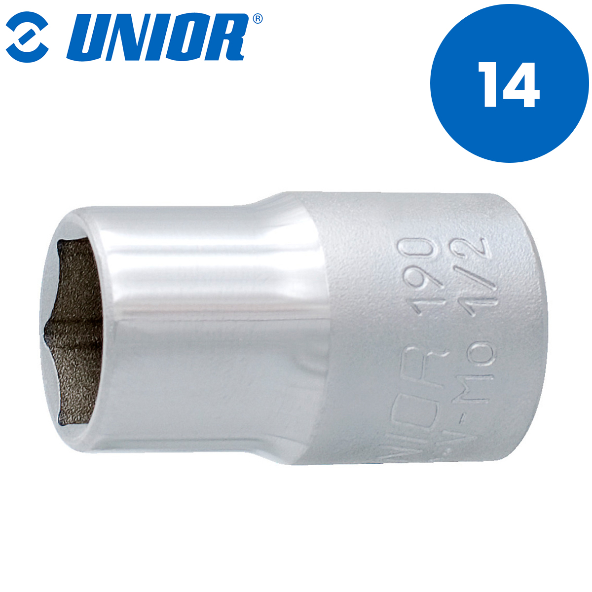 Ključ nasadni prihvat 1/2" UNIOR 190 600855 14mm