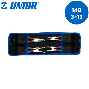 Set seger kliješta u torbici UNIOR 539 621623 3-13mm