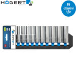 Set dugih nasadnih ključeva Hoegert HT1A888 10-dijelni 1/2"