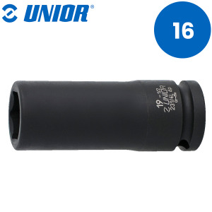 Nasadni ključ 1/2" Impact dugi UNIOR 231 607924 16mm