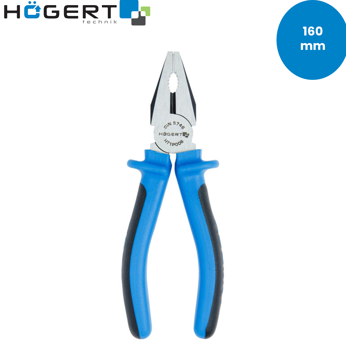 Hoegert kombinovana kliješta 160 mm - HT1P006 Kombinovana kliješta - kombinirke Hoegert HT1P006 160mm