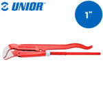 Kliješta za cijevi kosa nazubljena čeljusti S-oblika UNIOR 482 601511 1"