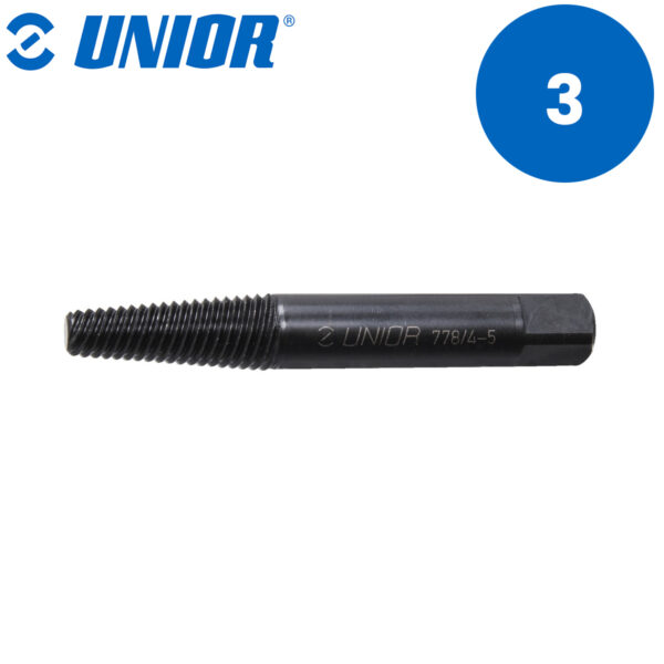 Izvlakač polomljenih vijaka-šarafa UNIOR 778 3mm 616814