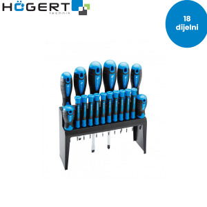 Set izvijača-šarafcigera Hoegert 18-dijelni HT1S098