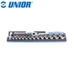 Set nasadnih ključeva 1/2" 12-kutni 21-dijelnih u SOS ulošku UNIOR 911 619471
