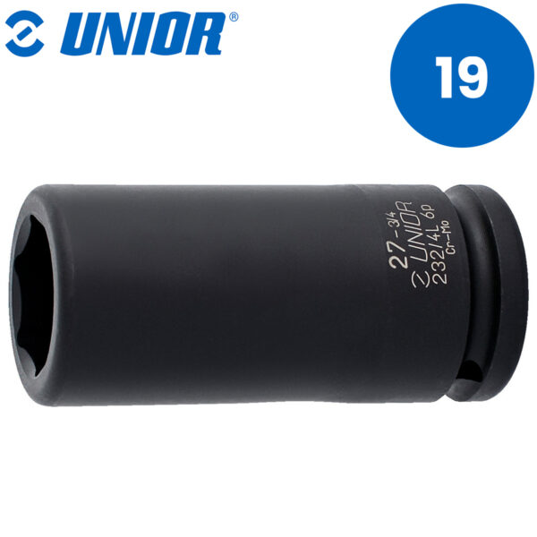 Nasadni ključ 3/4" Impact dugi UNIOR 232 607935 19mm