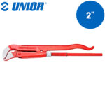 Kliješta za cijevi kosa nazubljena čeljusti S-oblika UNIOR 482 601513 2"