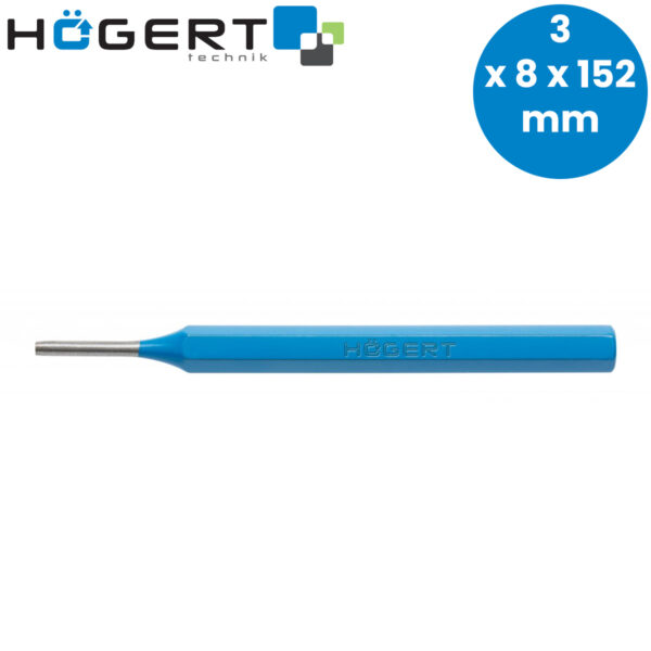 Izbijač Hoegert HT3B724 3x8x152mm