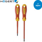 Set izoliranih izvijača-šarafcigera Hoegert VDE 1000V 2-dijelni HT1S990