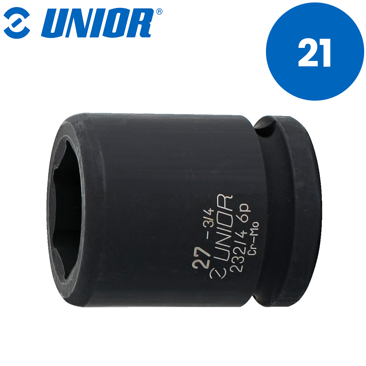 Ključ nasadni IMPACT 3/4" UNIOR 232 603982 21mm Nasadni ključ 3/4" Impact UNIOR 232 603982 21mm