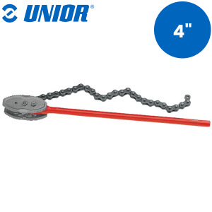 Kliješta za cijevi s lancem UNIOR 484 601530 4"