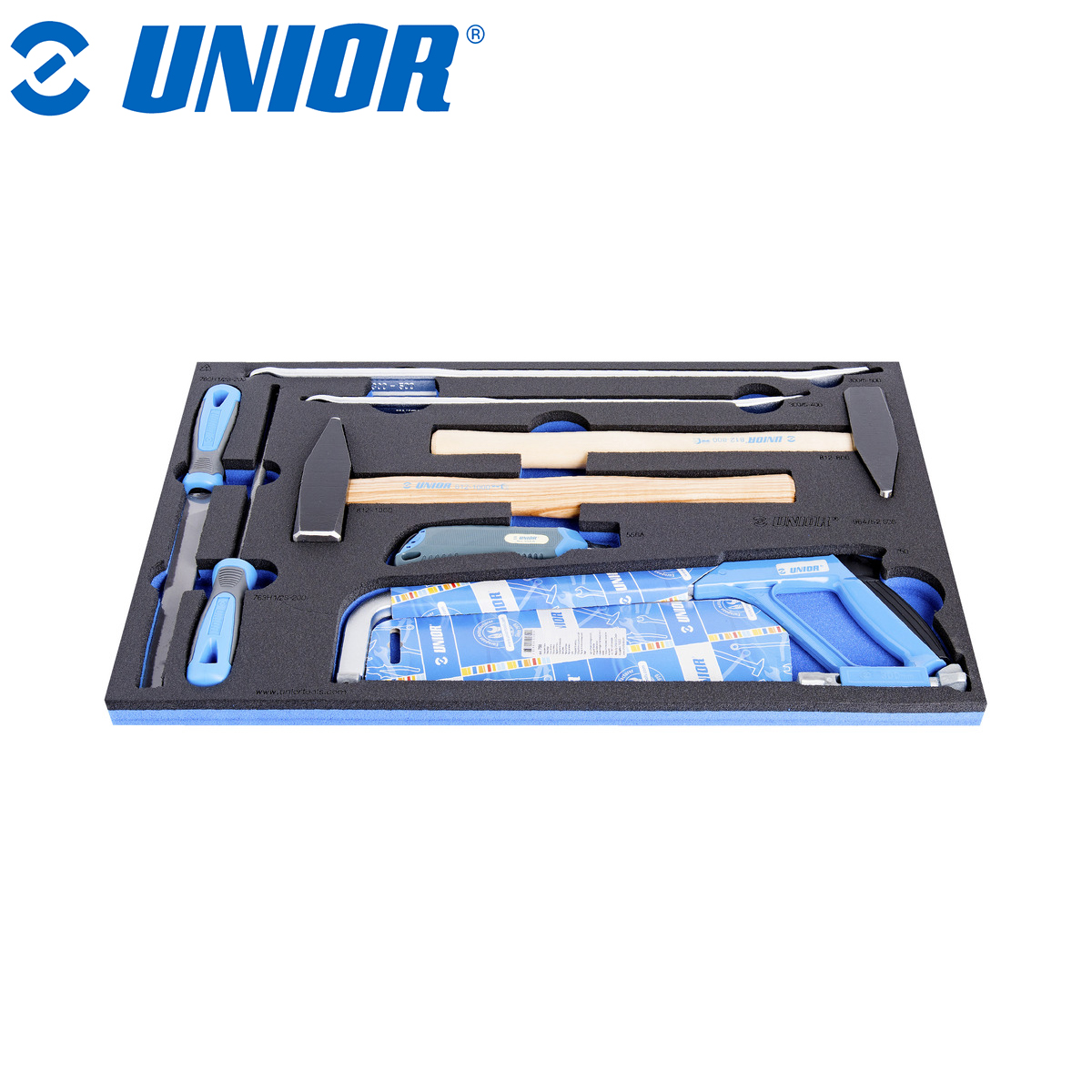 Set alata od 8 dijelova u SOS ulošku UNIOR 964 623993 /8 Set ručnih alata 8-dijelni u SOS ulošku UNIOR 964 623993