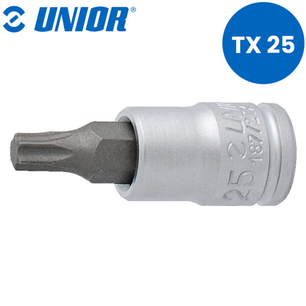 Nasadni ključ 1/4" UNIOR 187 607907 TX25