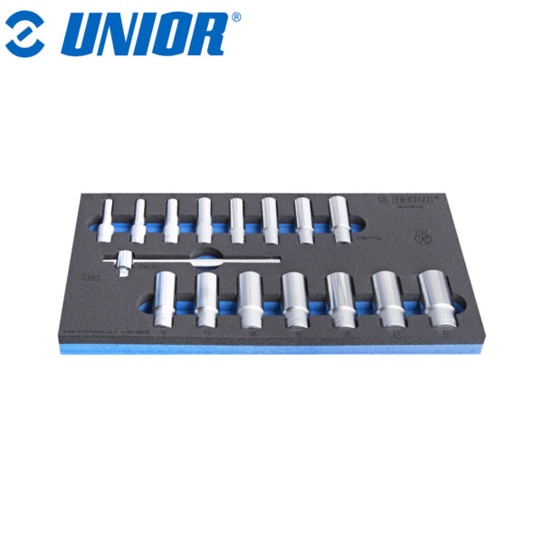 Set dugih nasadnih ključeva 3/8" u SOS ulošku UNIOR 964 8-22/16 625334
