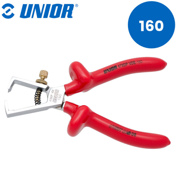 Kliješta za skidanje izolacije izolirana UNIOR 478 619186 160mm