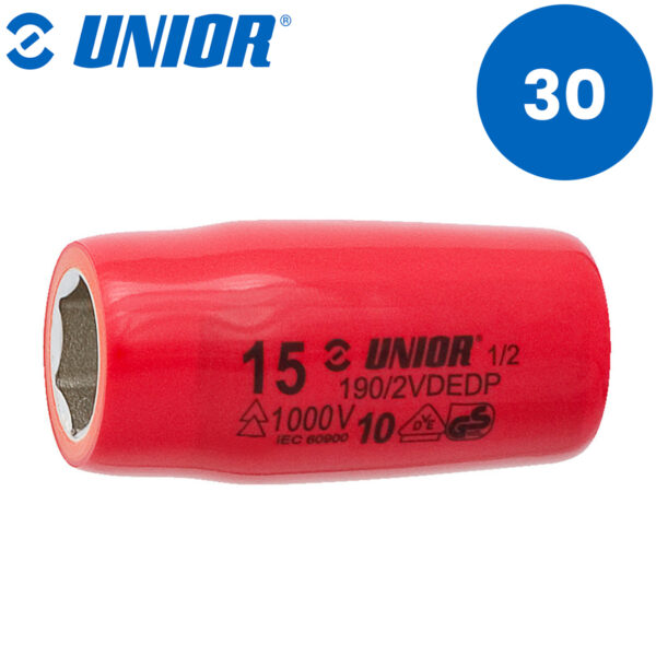 Nasadni ključ 1/2" izolirani UNIOR 190 621602 30mm