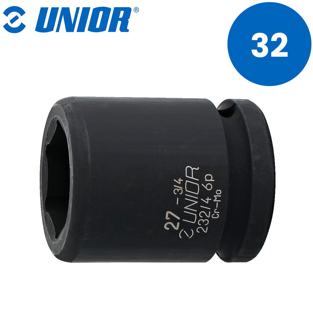 Ključ nasadni IMPACT 3/4" UNIOR 232 603987 32mm Nasadni ključ 3/4" Impact UNIOR 232 603987 32mm