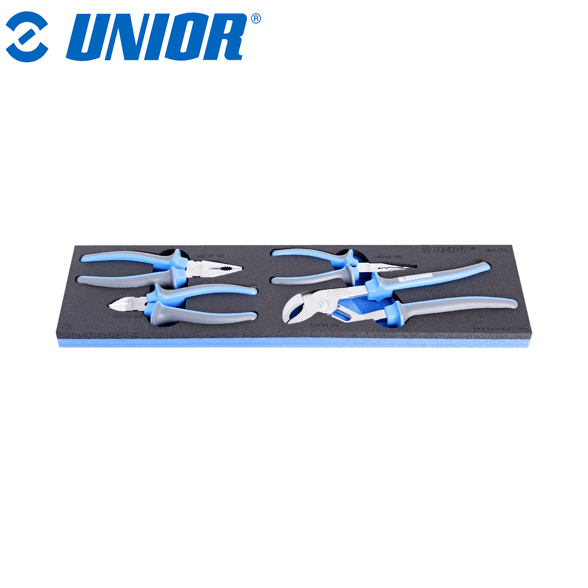 Set kliješta BI u SOS ulošku za alat UNIOR 964 621291 /4 Set kliješta 4-dijelni BI u SOS ulošku za alat UNIOR 964 621291