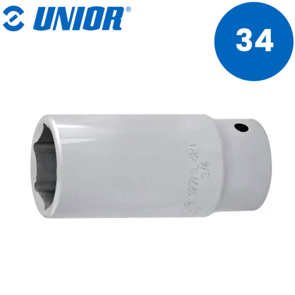 Nasadni ključ 3/4" dugi UNIOR 197 610805 34mm