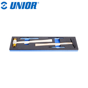 Set čekića i probijača 5-dijelni u SOS ulošku za alat UNIOR 964 621293