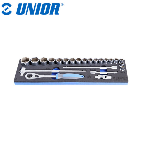 Set nasadnih ključeva 23-dijelni 1/2" u SOS ulošku za alat UNIOR 964 621294