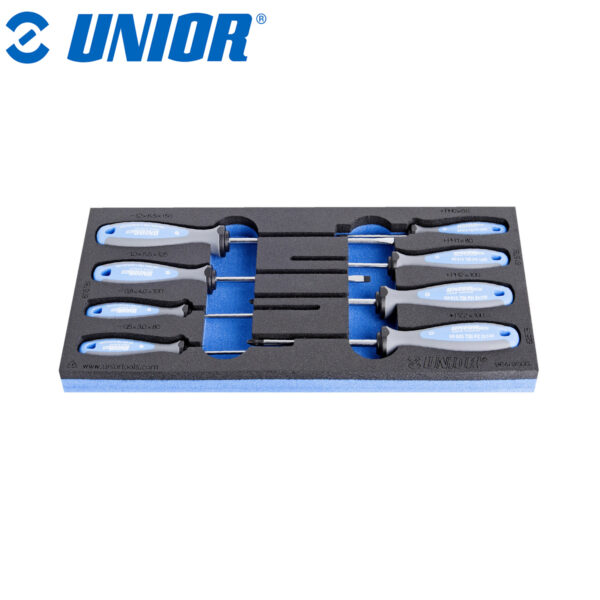 Set TBI izvijača-šarafcigera 8-dijelni u SOS ulošku UNIOR 964 621062